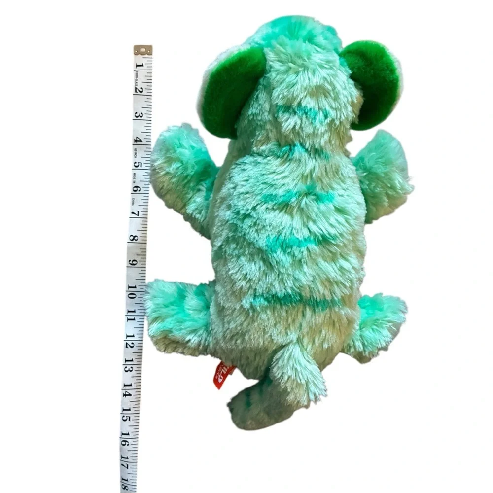 Wild Republic Vibes Mint Green‎ Tiger Plush 12”